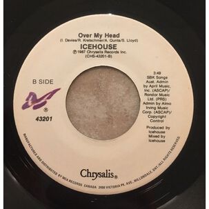 Icehouse - Electric Blue | 7" Single Vinilo Usado