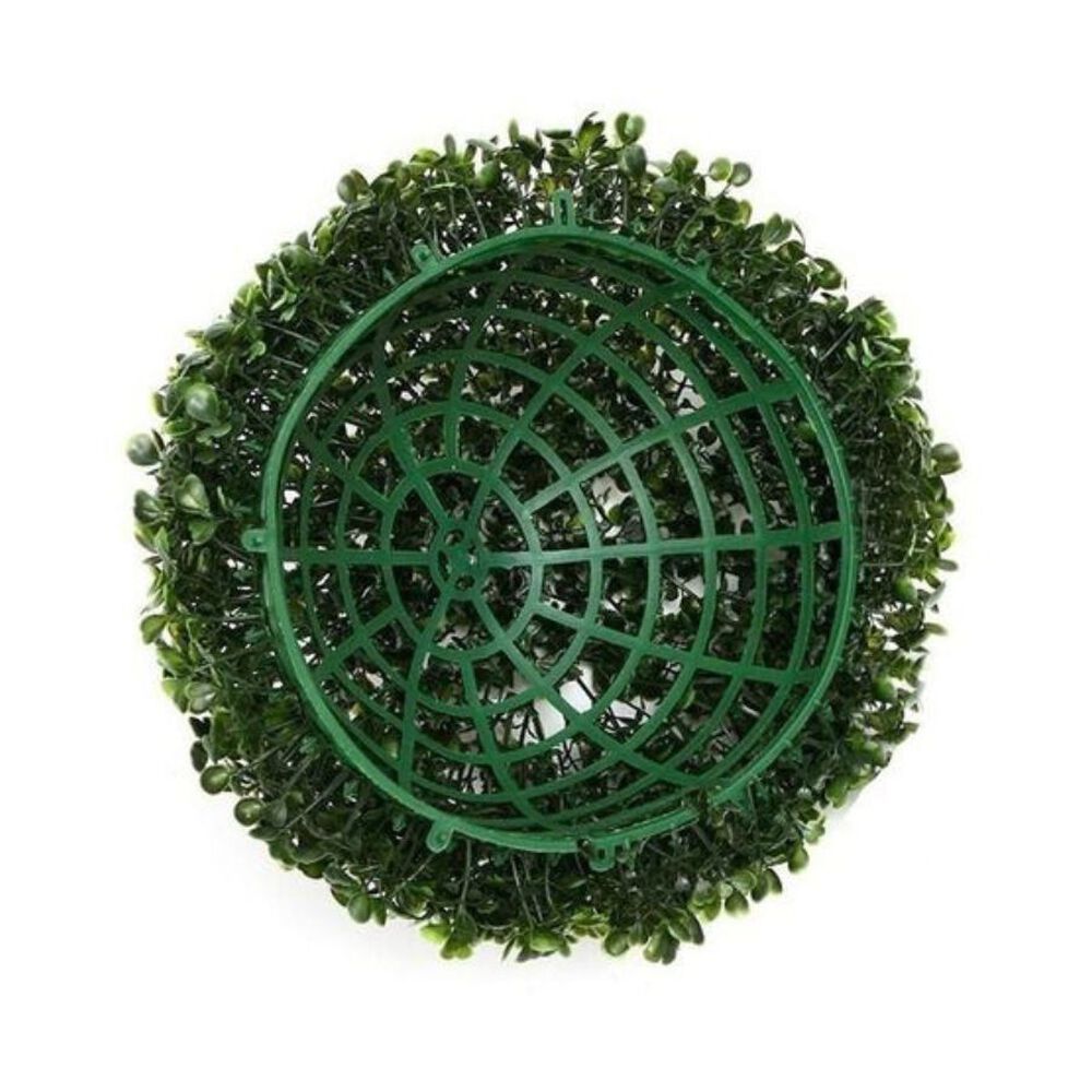 Pack 2 Semi Esfera Artificial Arbusto 23cm image number 1.0