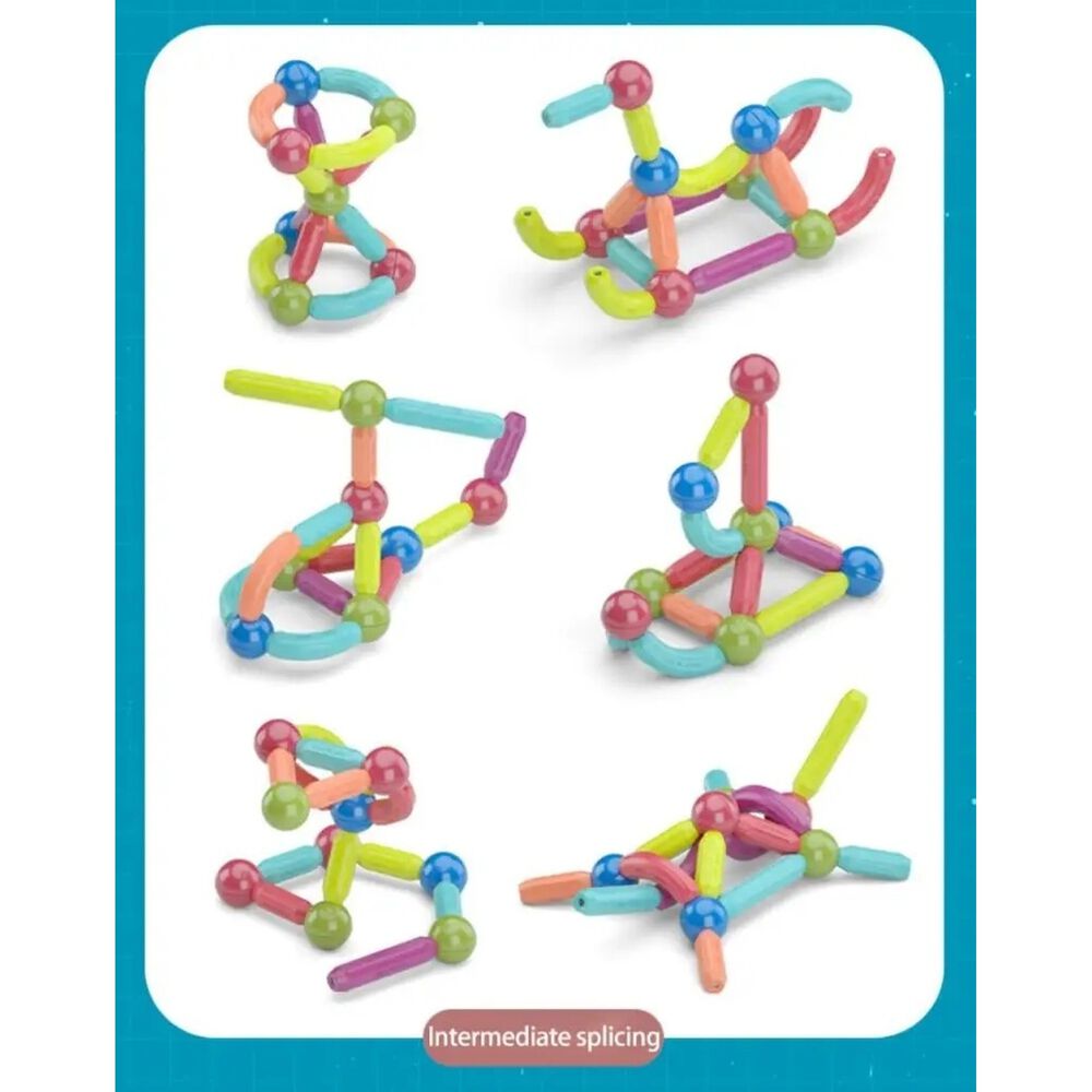 Set Juguete De Imanes Didácticos Para Niños 42 Piezas image number 0.0