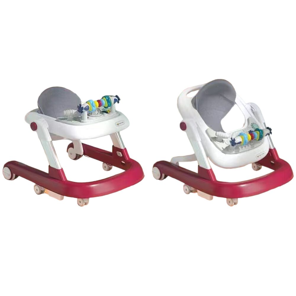 Andador Caminador Multifuncional 4 En 1 Lubabycas Burdeos image number 0.0