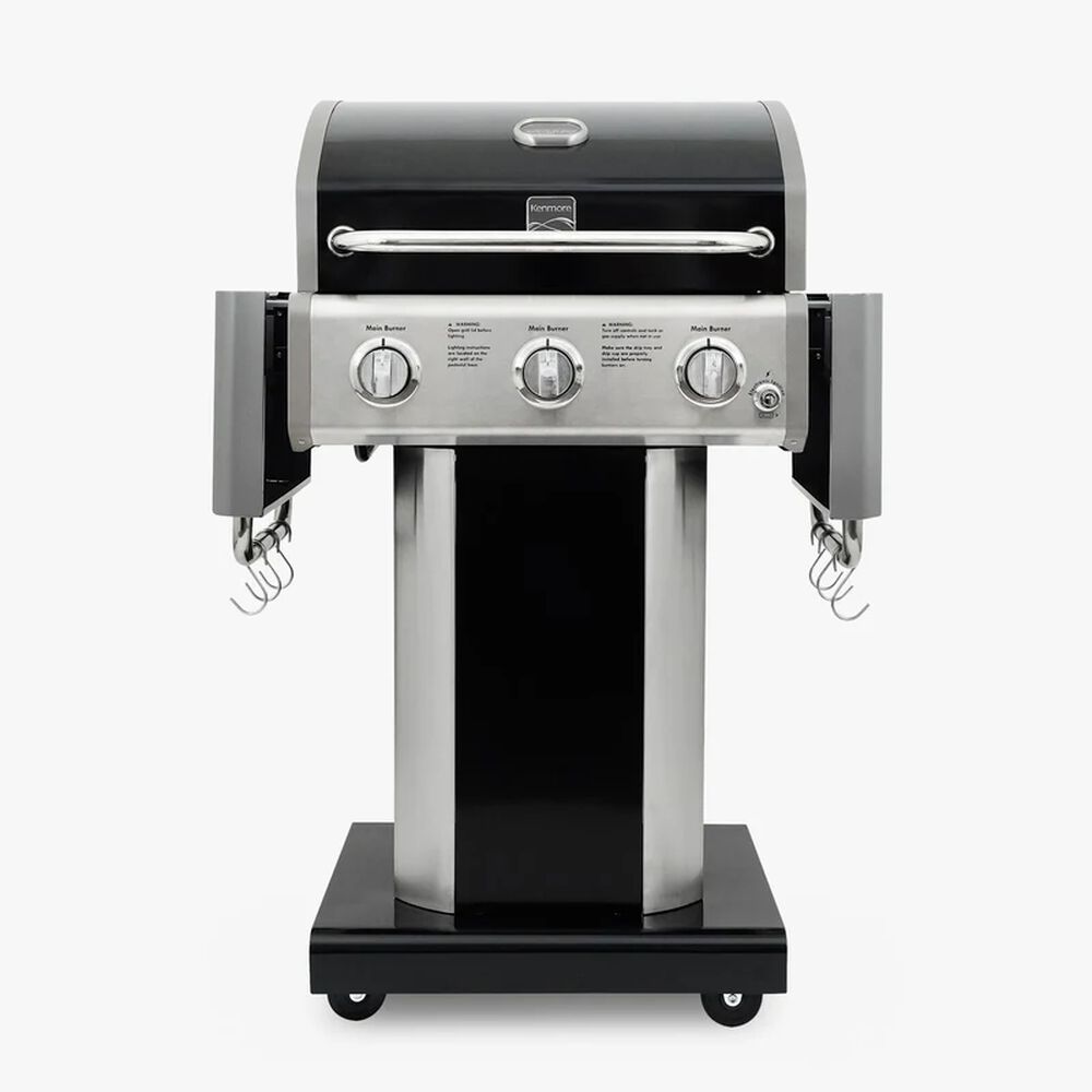 Parrilla A Gas 3 Quemadores - Color Negro image number 2.0