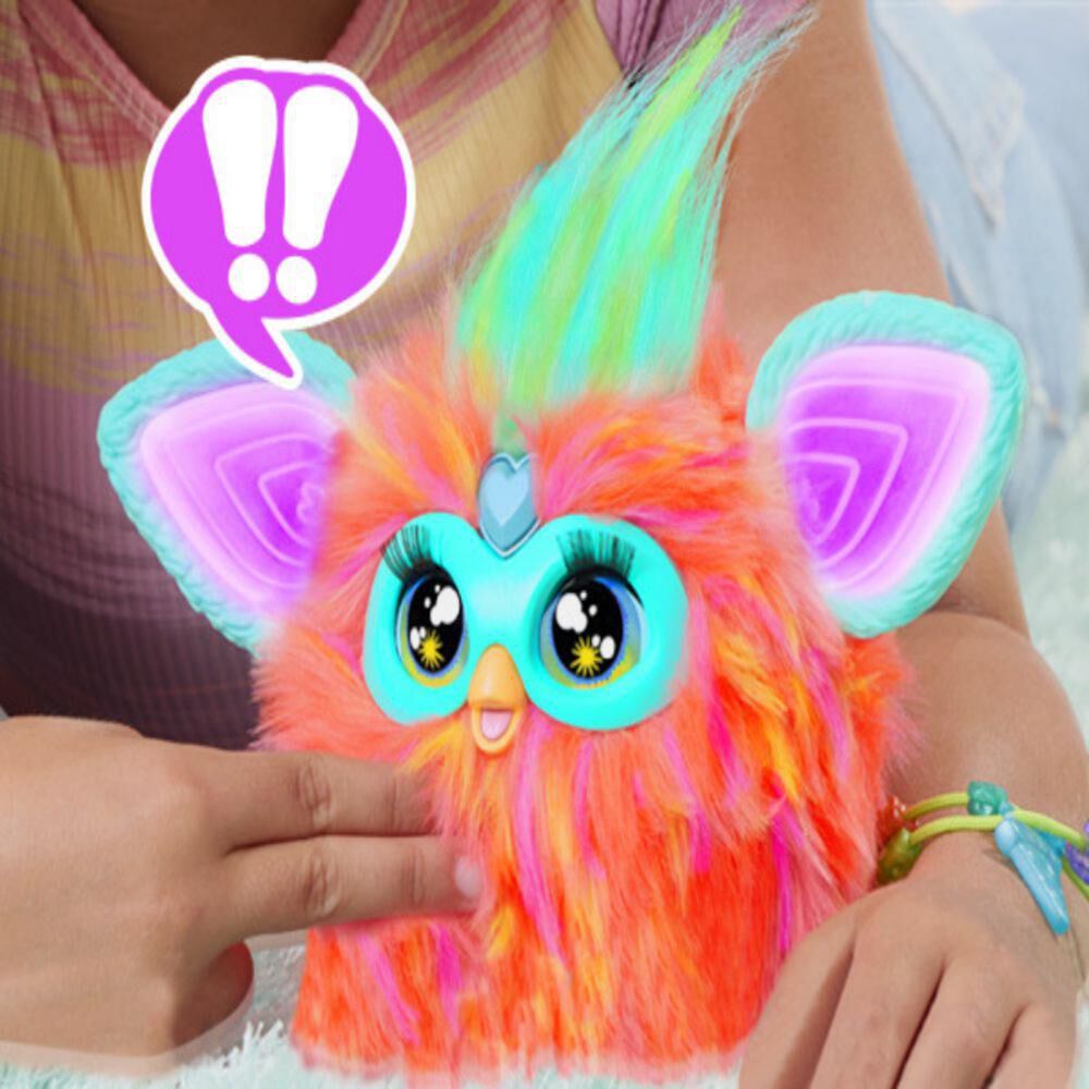 Peluche Interactivo Hey Furby F6744 Coral image number 8.0