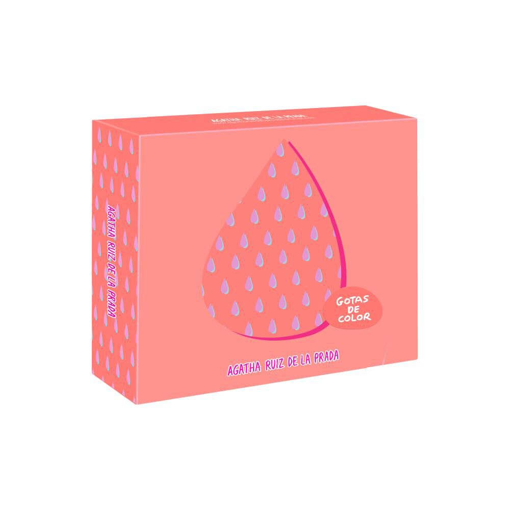 Agatha Ruiz De La Prada Mujer Estuche Gotas De Color Eau De Toilette 100 Ml + Lip & Cheek Stick image number 0.0