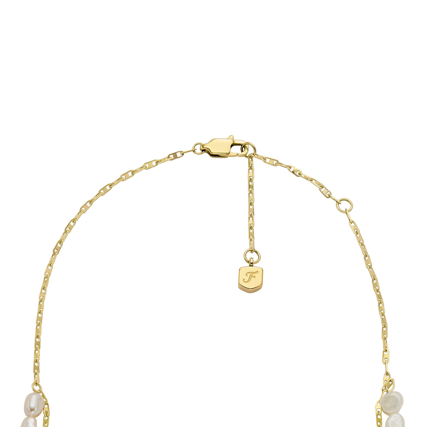 Collar Fossil Jf04728710 Dorado Mujer image number 2.0