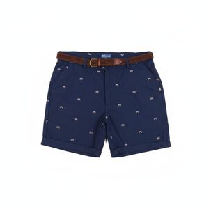 Bermuda Tiro Medio Regular Hombre Peroe