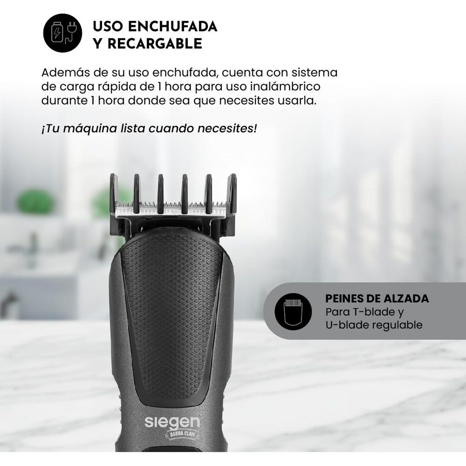 Corta Pelo Multistyler Siegen SG-8525 image number 5.0
