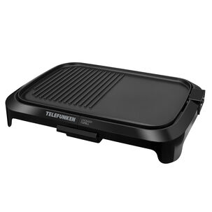 Parrilla Eléctrica Con Tapa Telefunken Power Grill