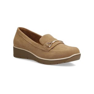 Mocas&iacute;n Mujer Lesage Camel