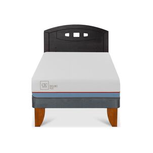 Cama Europea Cic Excellence Plus / 1.5 Plazas / Base Normal + Respaldo
