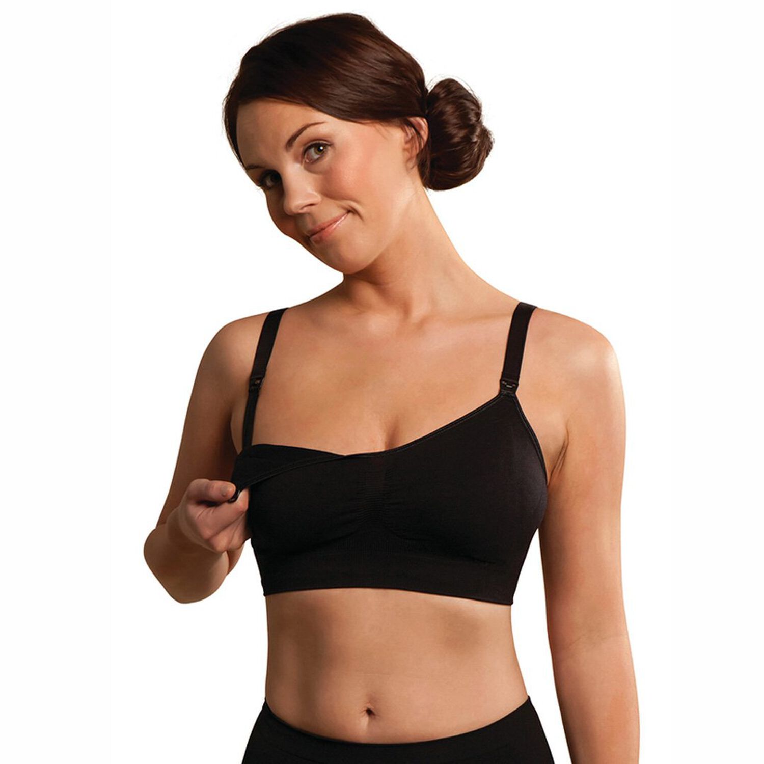 Sost&eacute;n Lactancia Seamless Negro image number 0.0