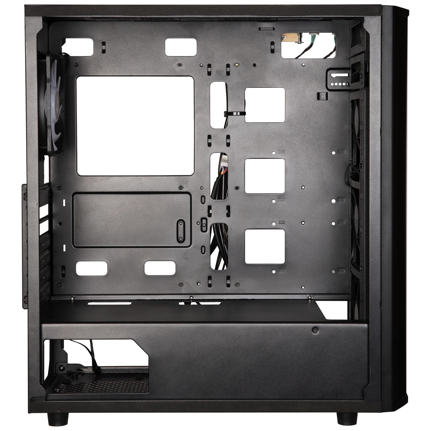 Gabinete Bitfenix/ ​​saber Atx / 3 Ventiladores/ Negro image number 7.0
