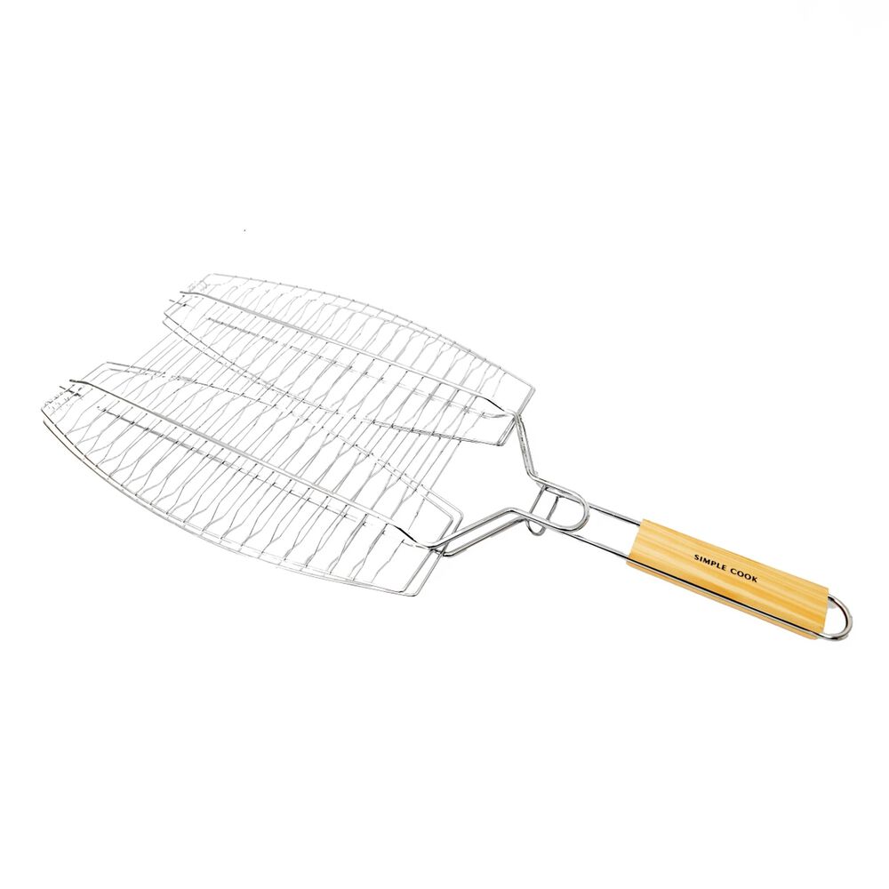 Grill Para Pescado Simple Cook Smokky image number 2.0