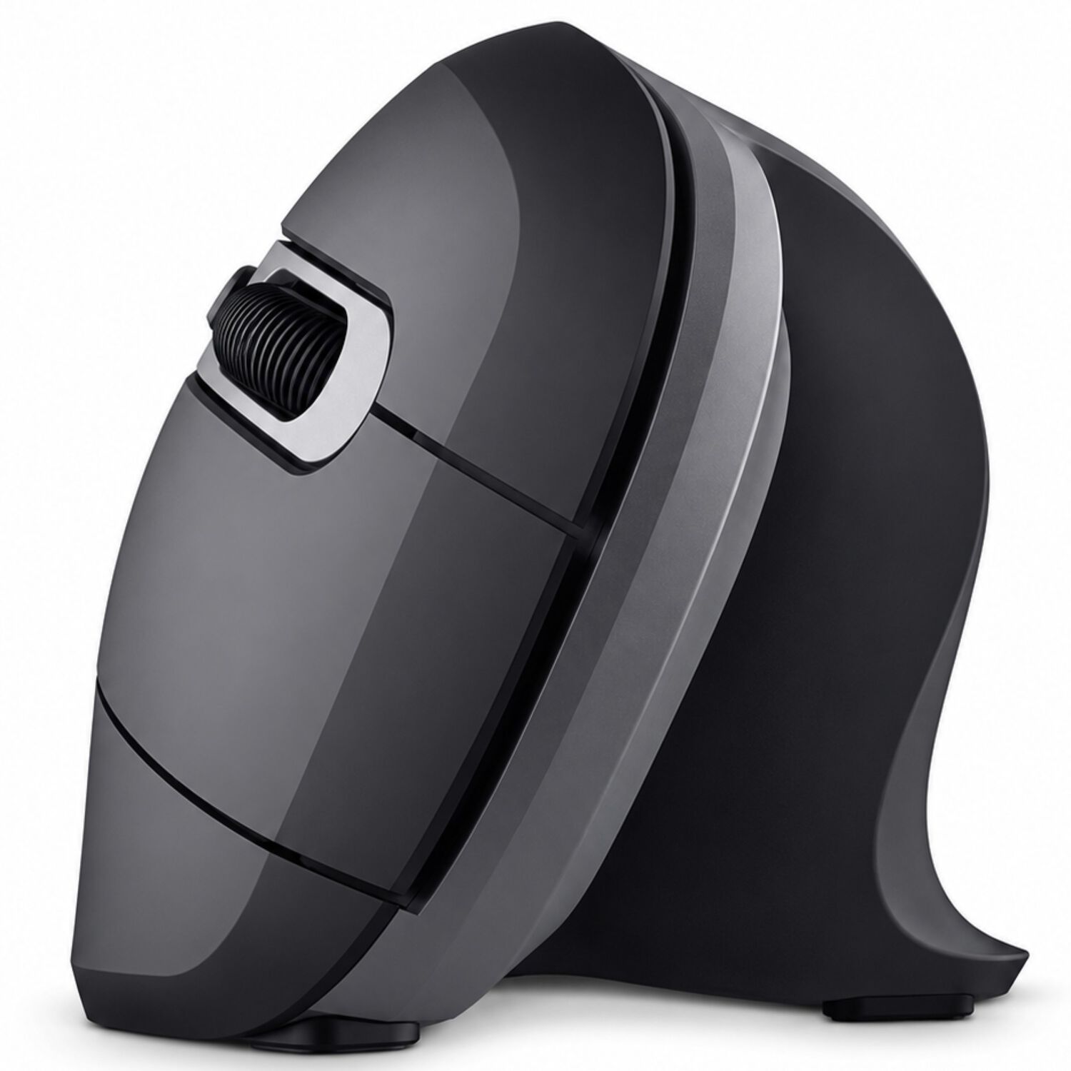 Mouse Vertical Inal&aacute;mbrico Ergon&oacute;mico Trust Verro Black 2g image number 0.0