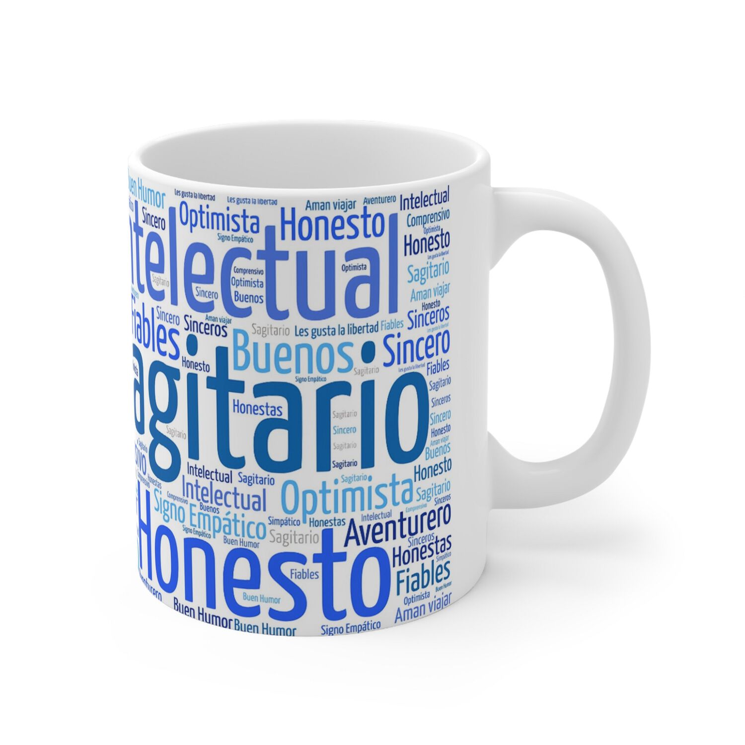 Taza Signo Zodiacal Sagitario - Cer&aacute;mica Hor&oacute;scopo Astrolog&iacute;a Regalo image number 2.0