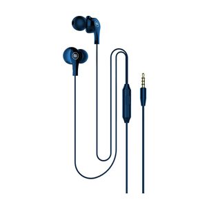 Aud&iacute;fonos Maxell In Ear Est&eacute;reo Con Microfono Azul
