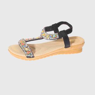 Sandalia Confort Negro Bbo Art. 51008b30034black