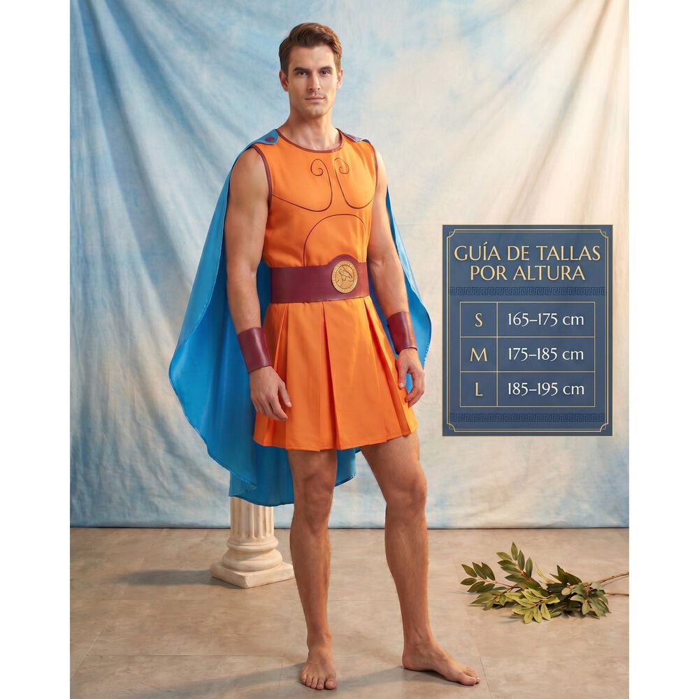 Disfraz Cosplay Hercules Disney Adulto image number 4.0