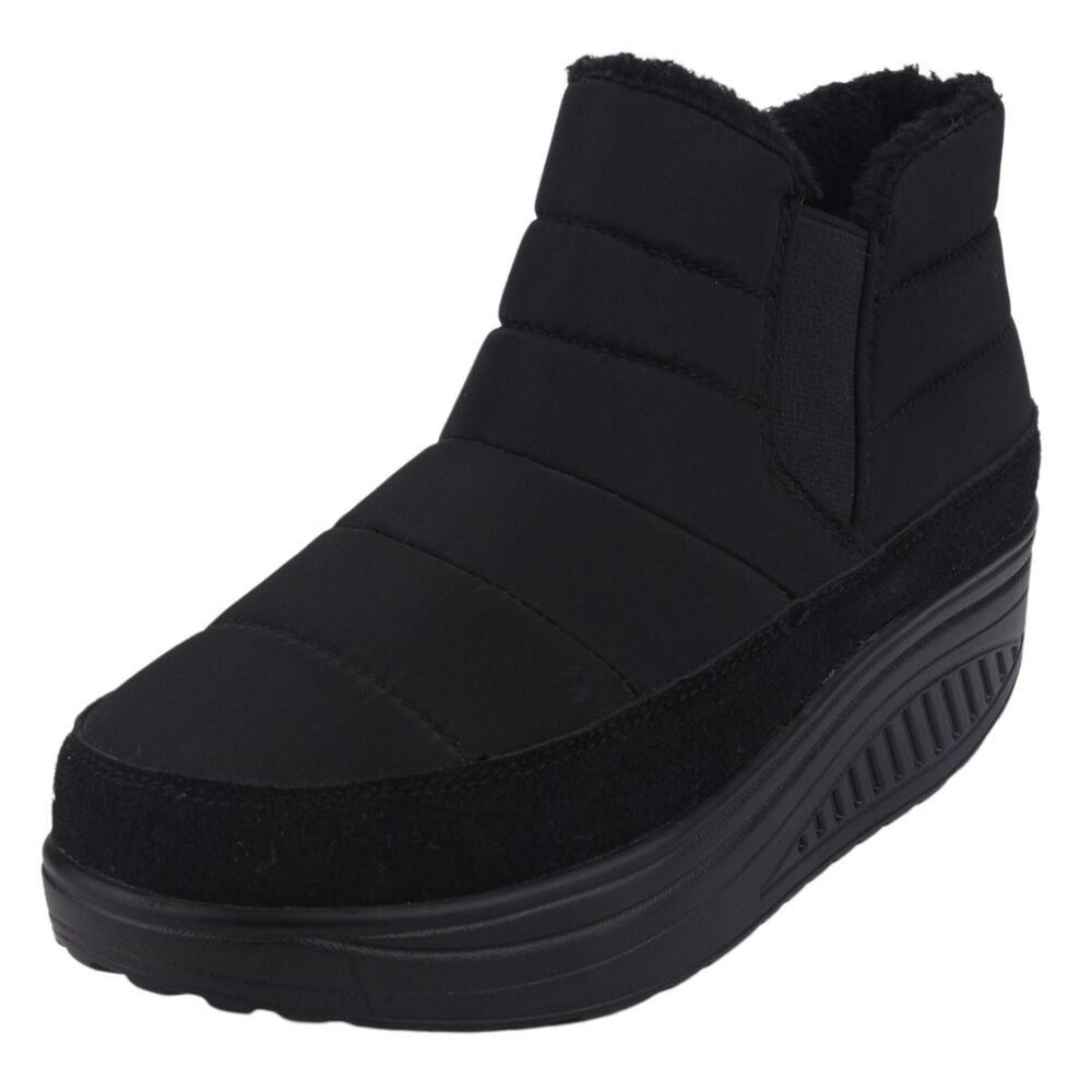 Botin Funway Mujer Tija-36 Negro Casual image number 3.0