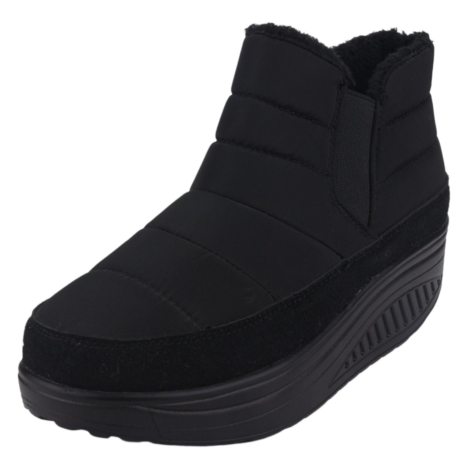 Botin Funway Mujer Tija-36 Negro Casual image number 3.0