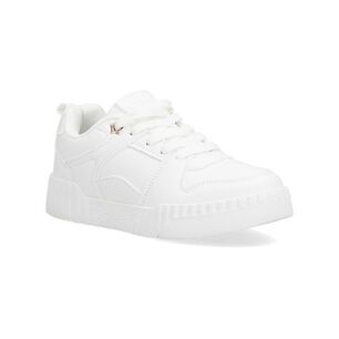 Zapatilla Infantil Ni&ntilde;a Topsis White