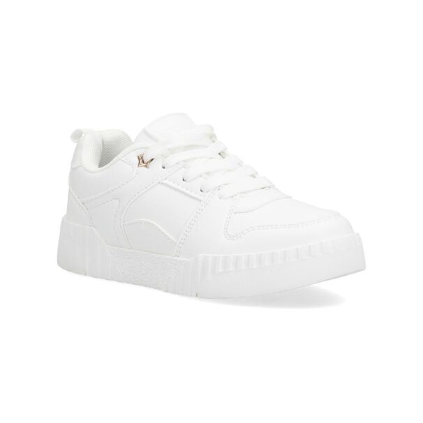 Zapatilla Infantil Ni&ntilde;a Topsis White