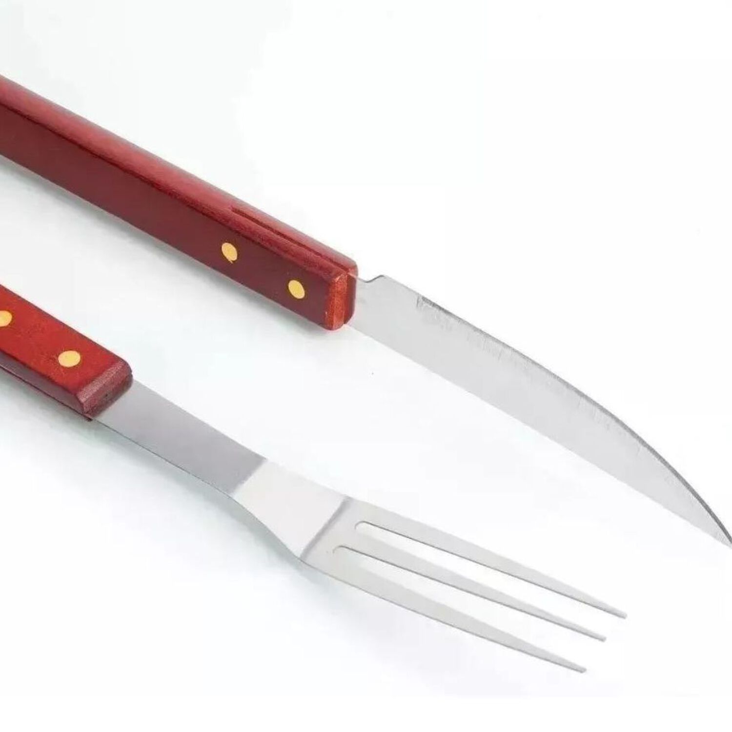 Set Parrillero Para Asado Kit Parrillero Cuchillo Y Tenedor image number 3.0