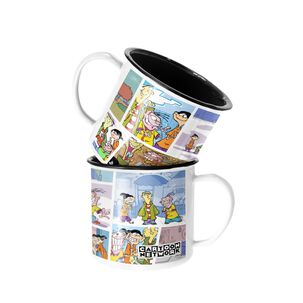 Taza Enlozada Lechera Cartoon Network Ed, Edd Y Eddy