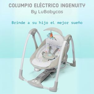 Columpio Mecedora El&eacute;ctrico Vibraci&oacute;n Ingenuity Lubabycas