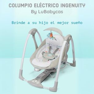 Columpio Mecedora El&eacute;ctrico Vibraci&oacute;n Ingenuity By Lubabycas