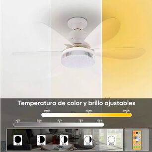 Lukito Lampara Ventilador De Techo