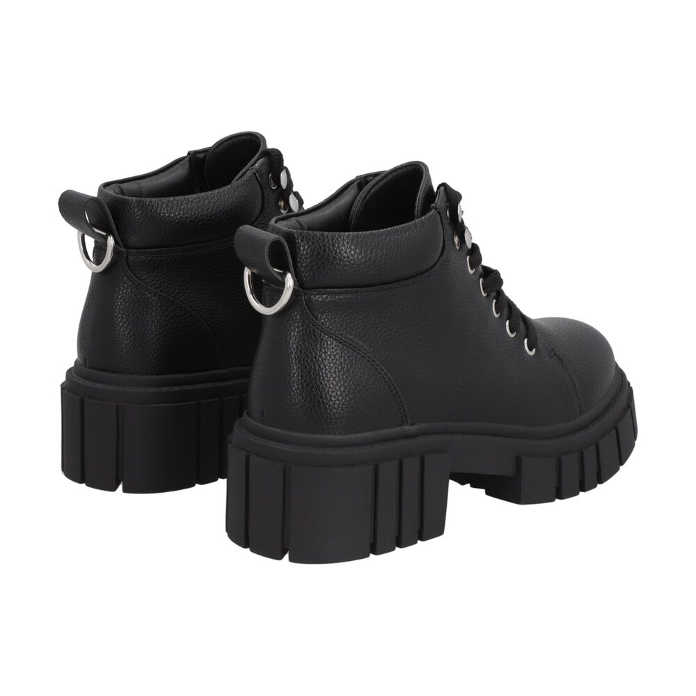Botin Mujer Negro Plataforma Rebel Police image number 3.0