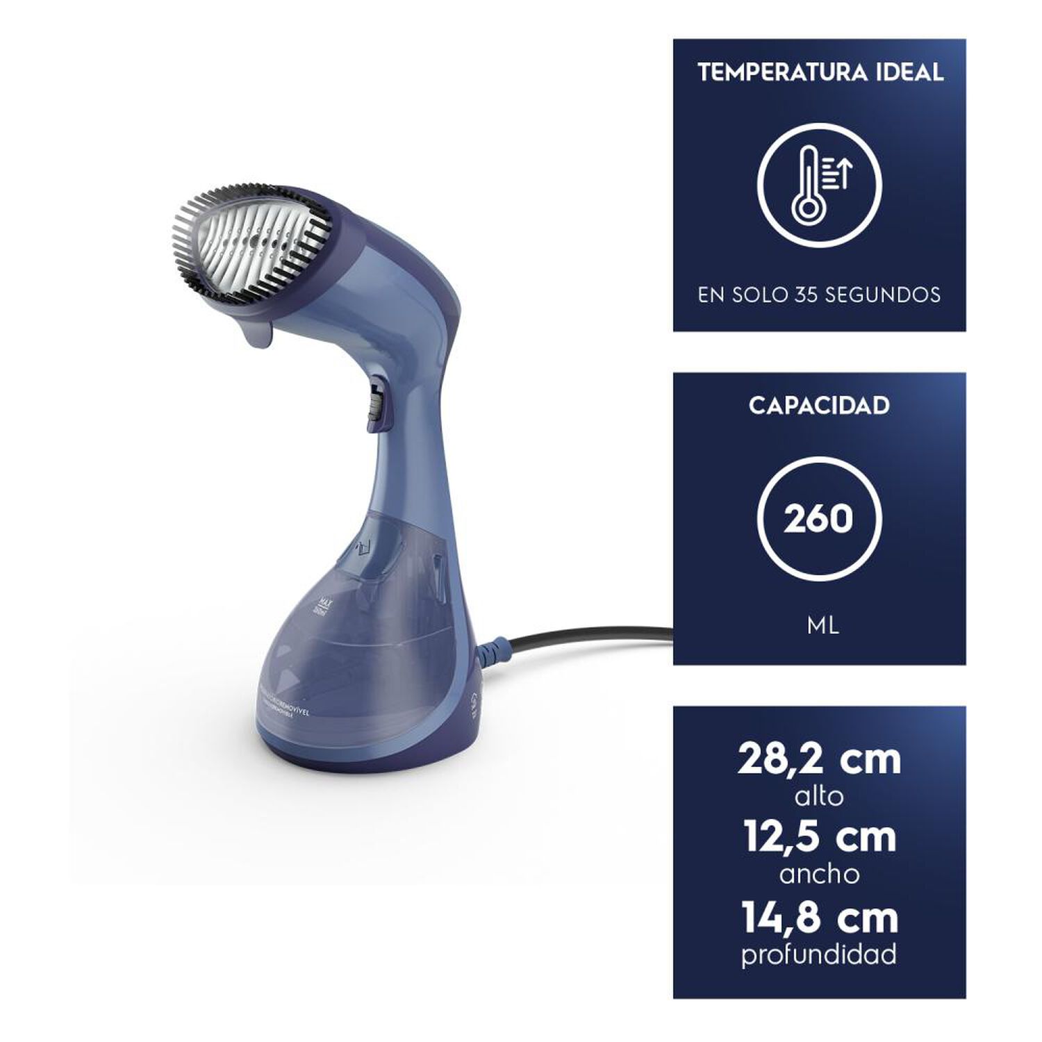 Vaporizador De Prenda Electrolux Eps10 / 1350 W image number 6.0
