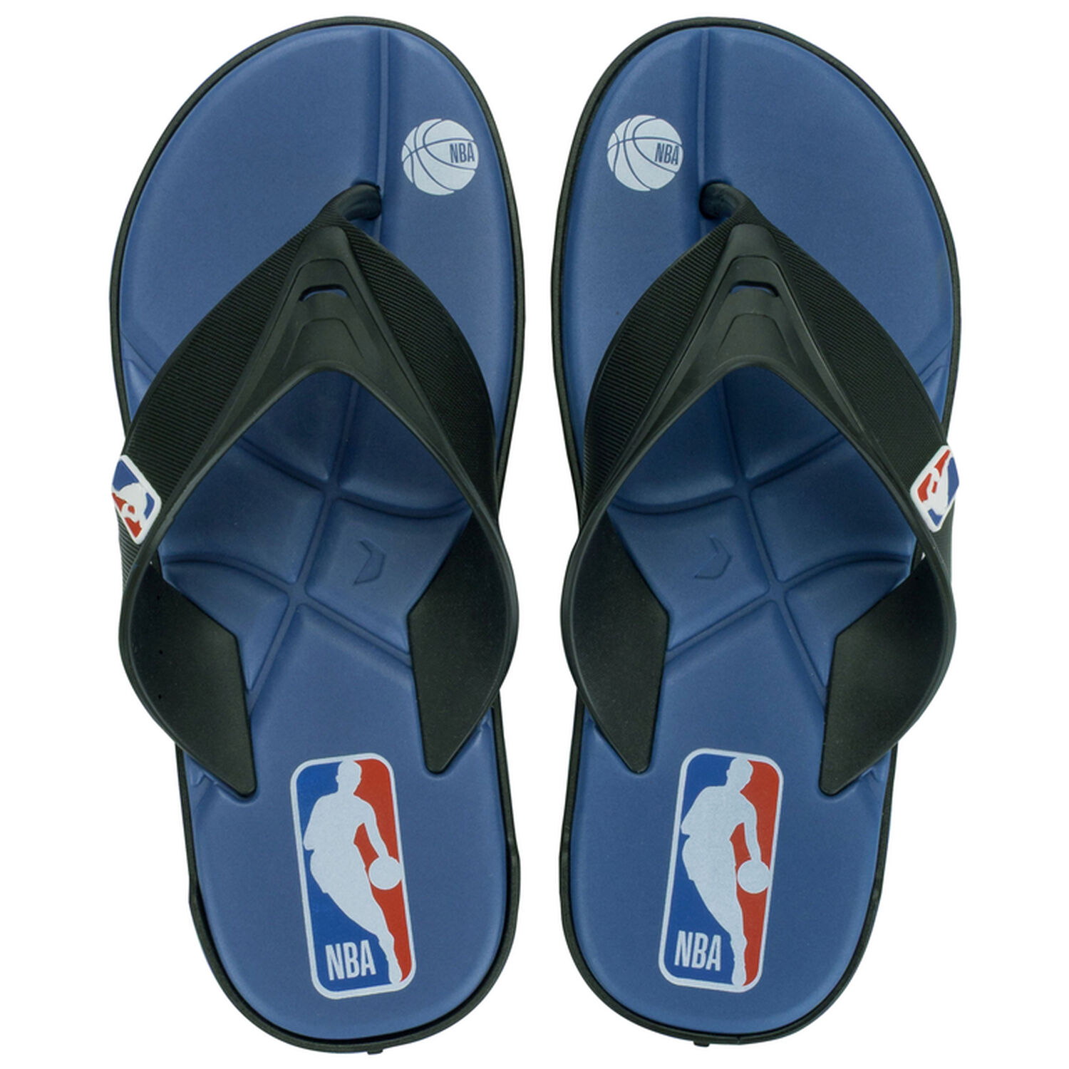 Sandalia Hombre Negro/azul Shot Nba Rider image number 0.0