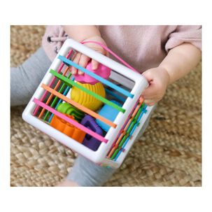 Juego Didáctico Cubo Sensorial Bebé Estimulación Temprana6 Piezas