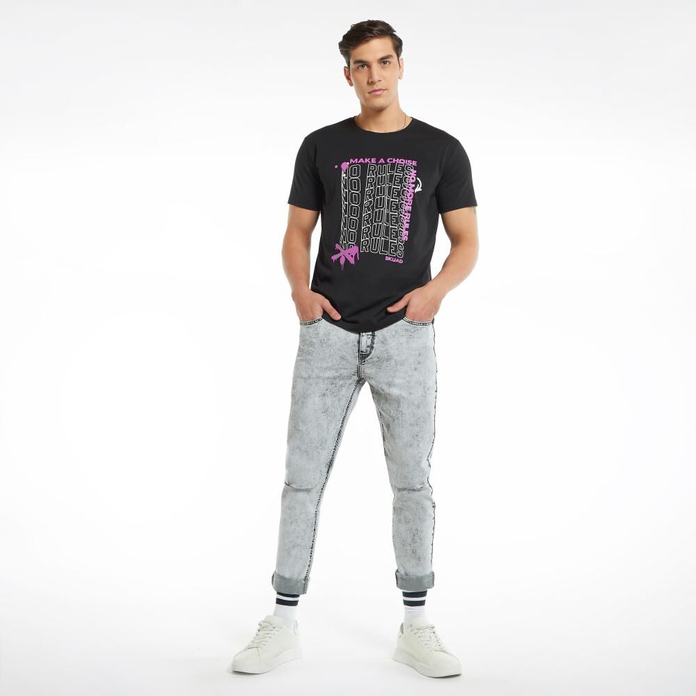 Jeans Tiro Medio Skinny Hombre Skuad en Oferta | Hites.com