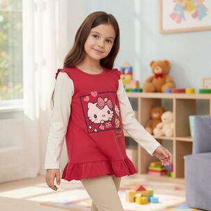 Polera Ni&ntilde;a Hello Kitty