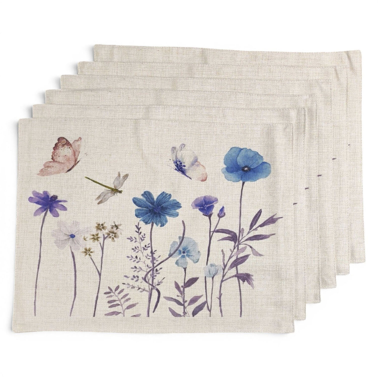 Set De 6 Individuales De Lino 35x45 Cm M21 image number 1.0