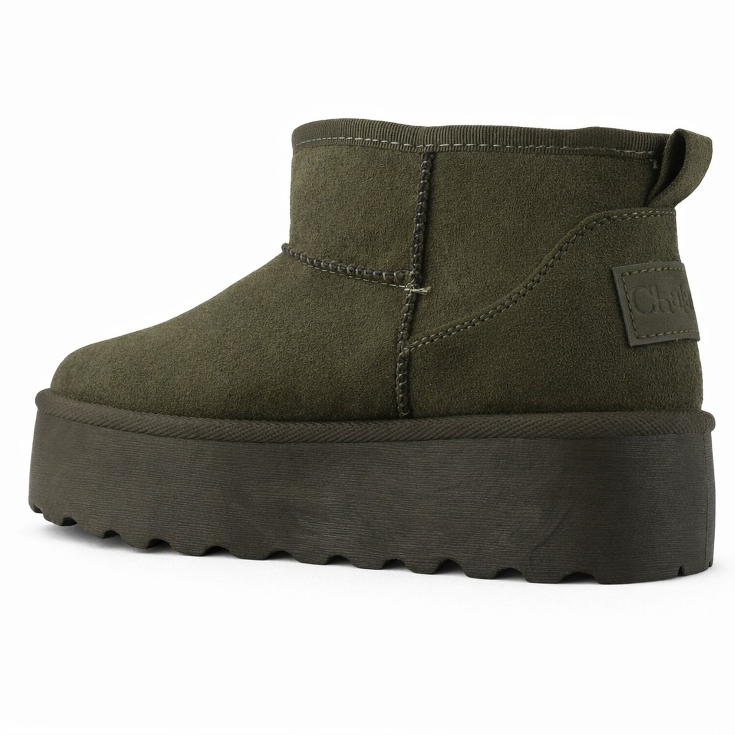 Botin Oliva Mujer Casual Chalada Pinguih image number 3.0