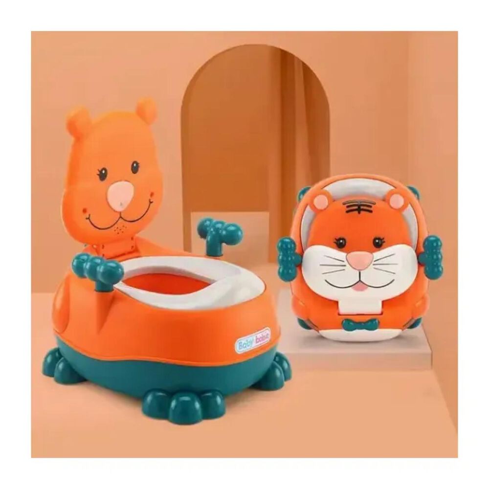 Pelela De Aprendizaje Baño Para Bebes Wc Tigre Infantil image number 1.0