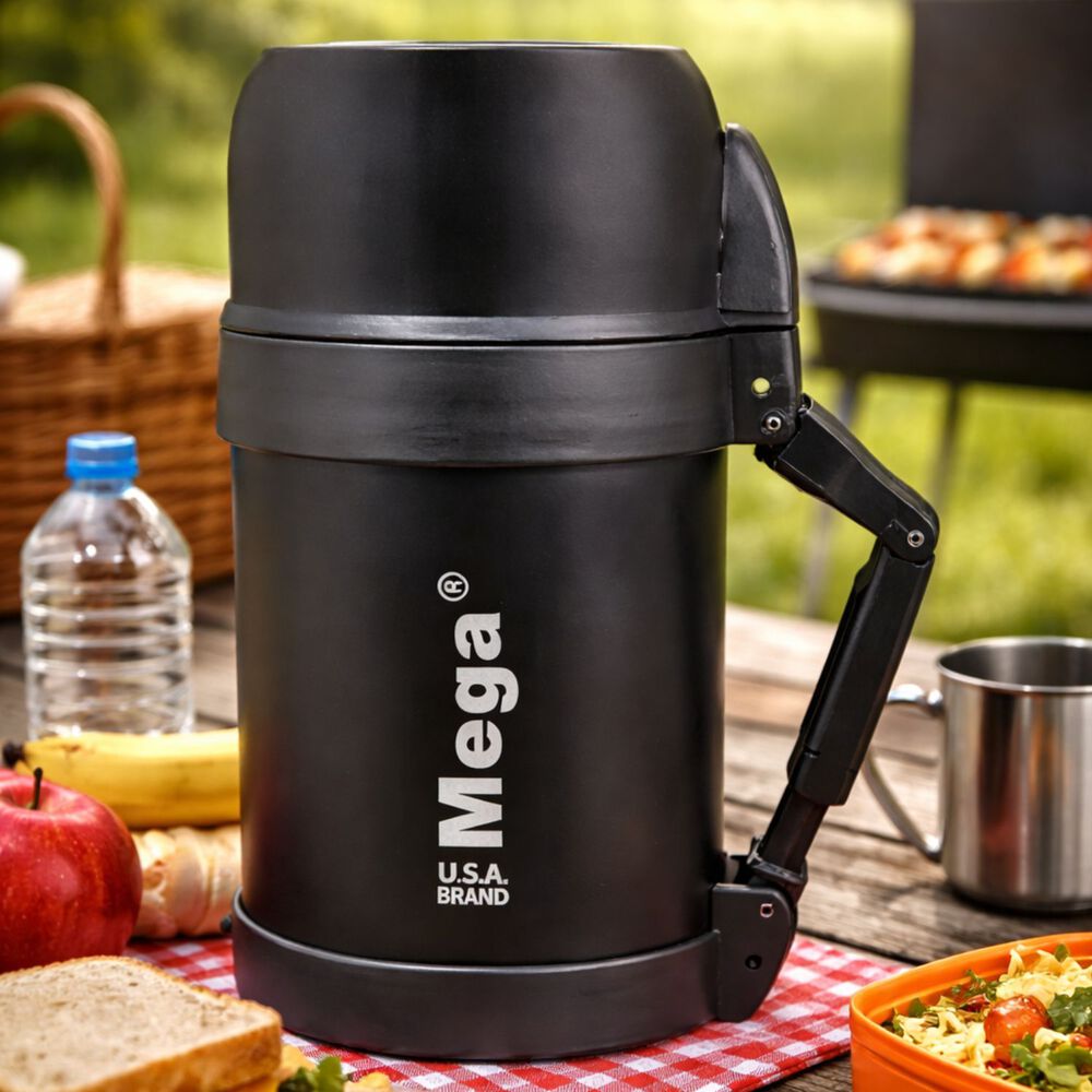 Termo Recipiente De Comida 800ml Calor Frio Marca Mega image number 1.0