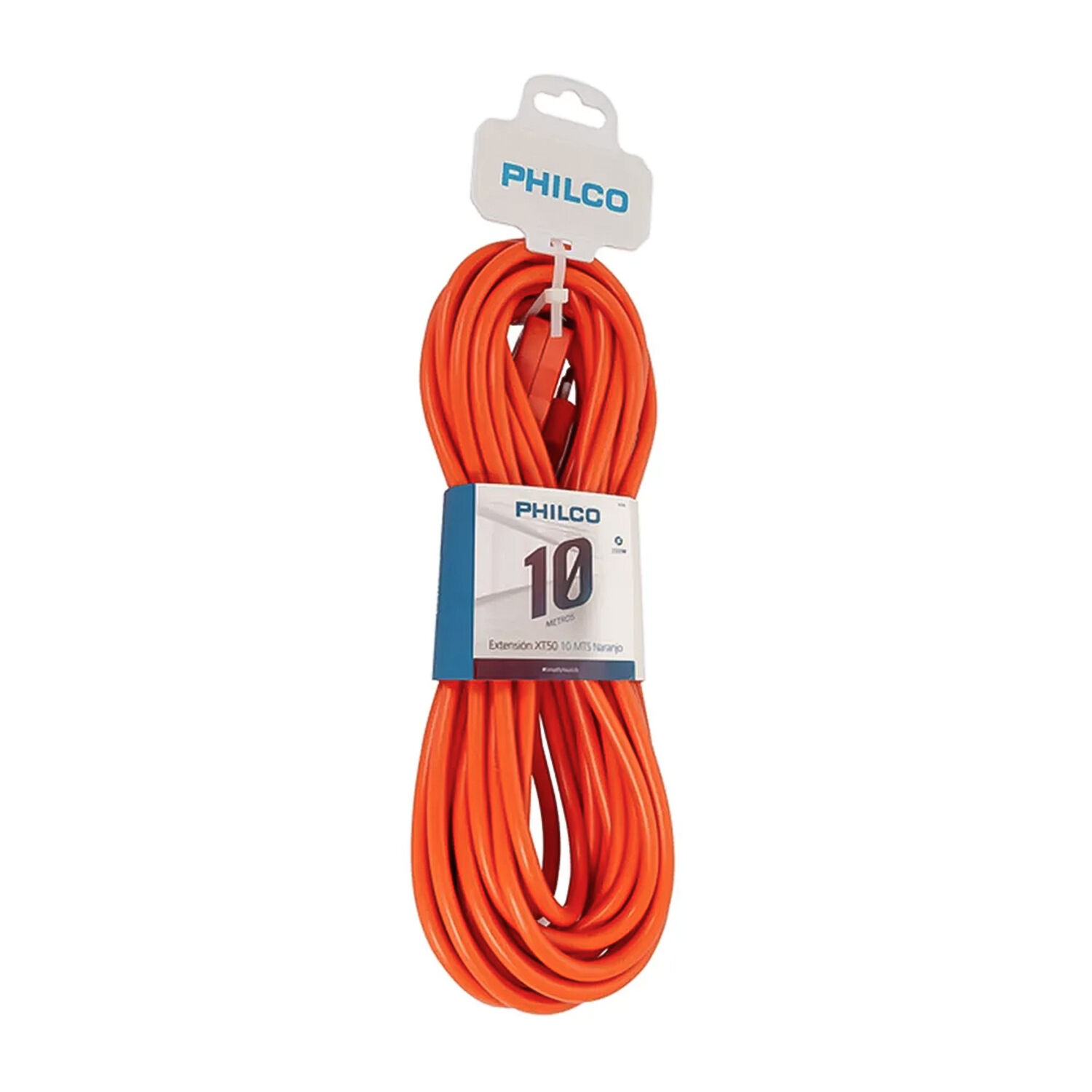 Cable De Extensi&oacute;n Philco Xt49 10mts Naranjo image number 0.0