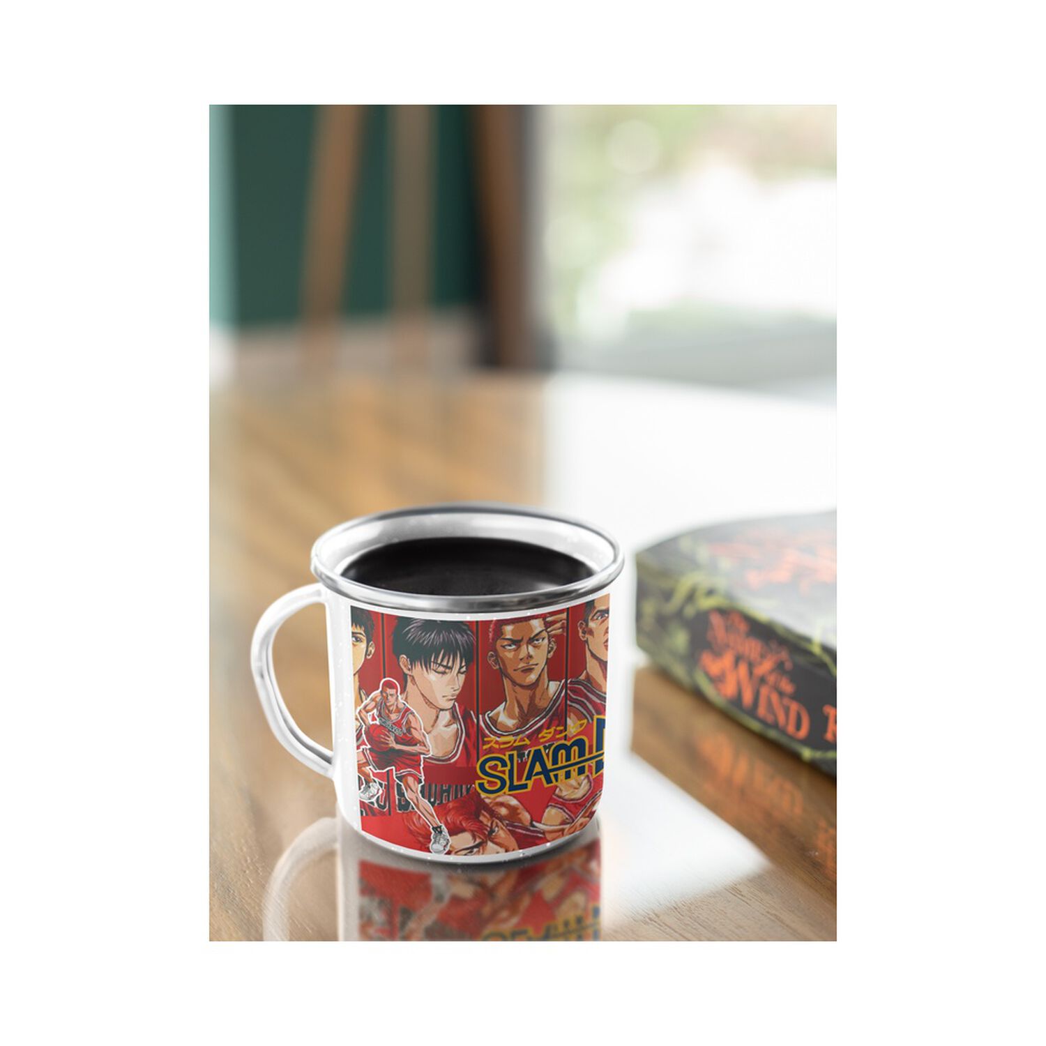 Taza Enlozada Lechera Hanamichi Sakuragi Slam Dunk image number 3.0