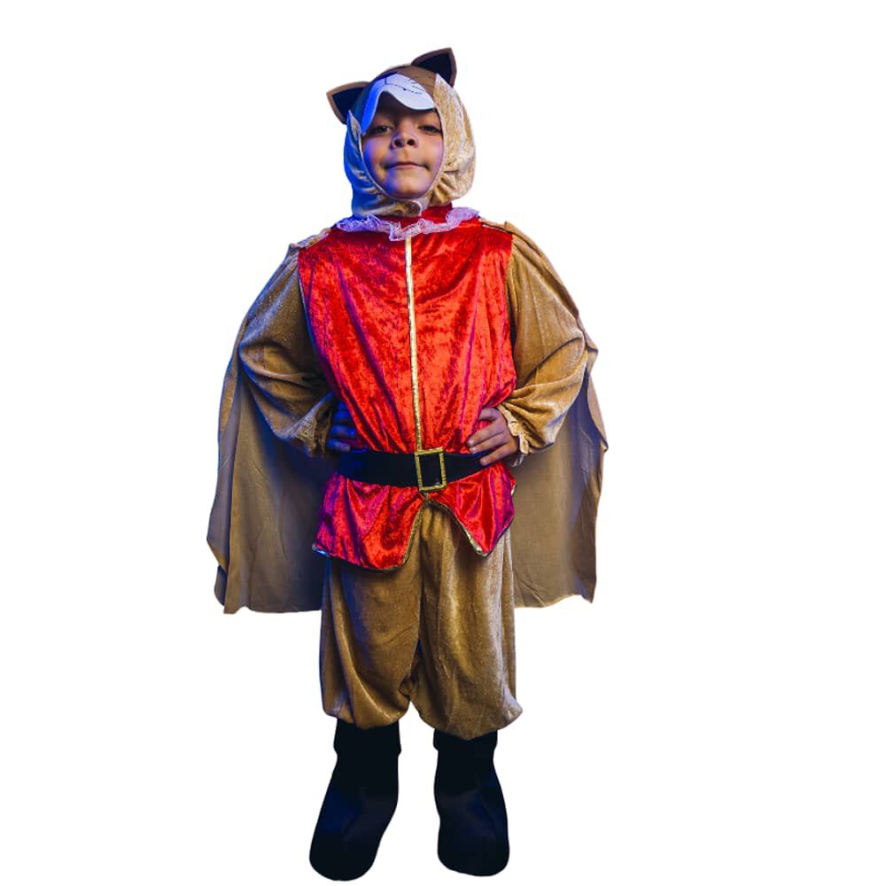 Disfraz Infantil El Gato Con Botas Pelicula Cuento Ni&ntilde;os image number 0.0