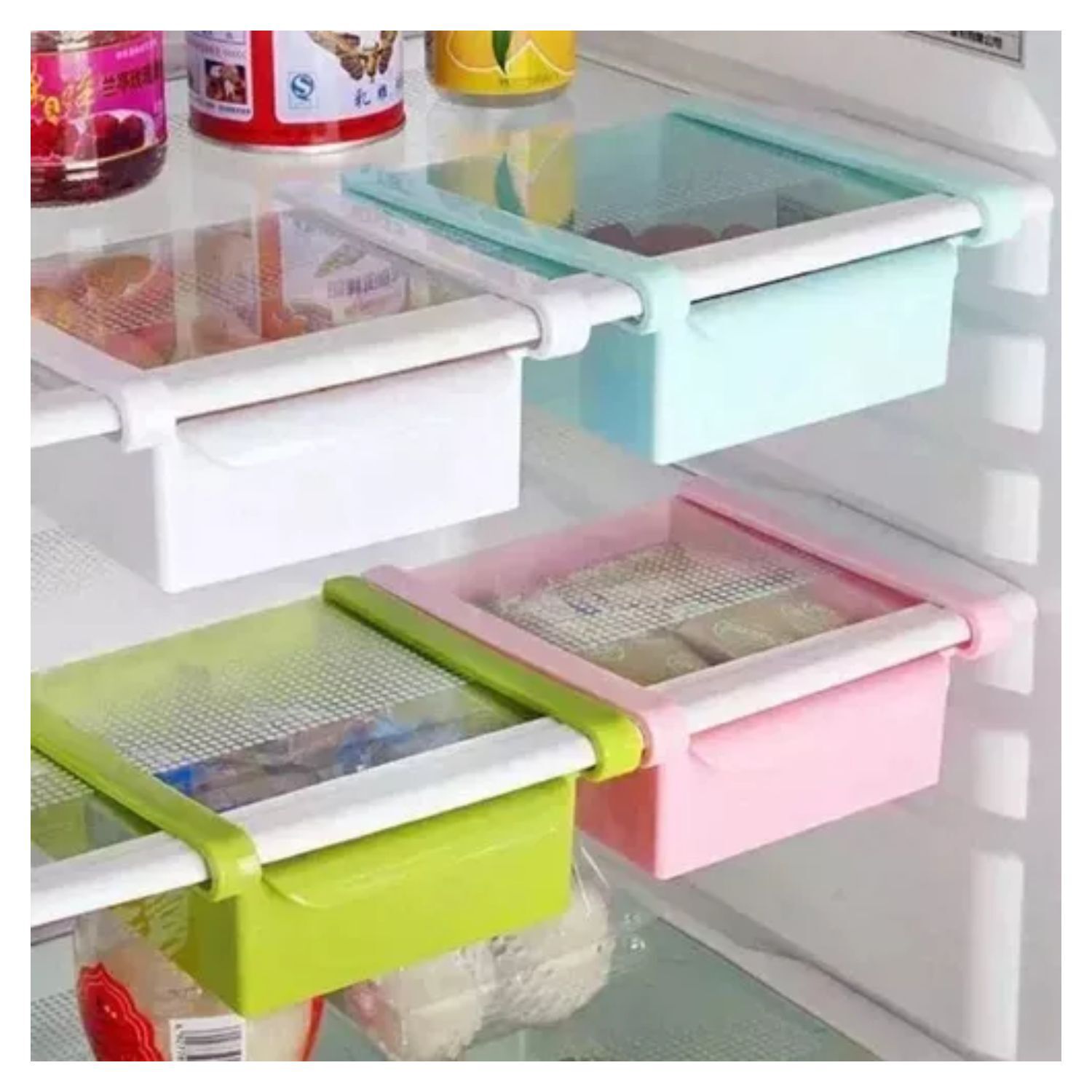 Organizadores De Refrigerador Nevera Estante Cocina Comida image number 2.0