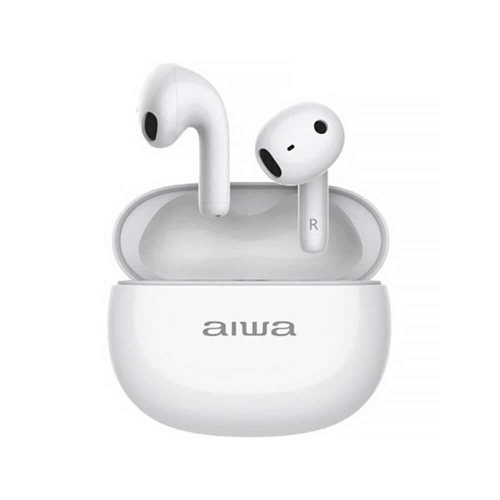 Audifonos Bluetooth Recargables Tws Inear Blanco Awtwsd8 image number 0.0