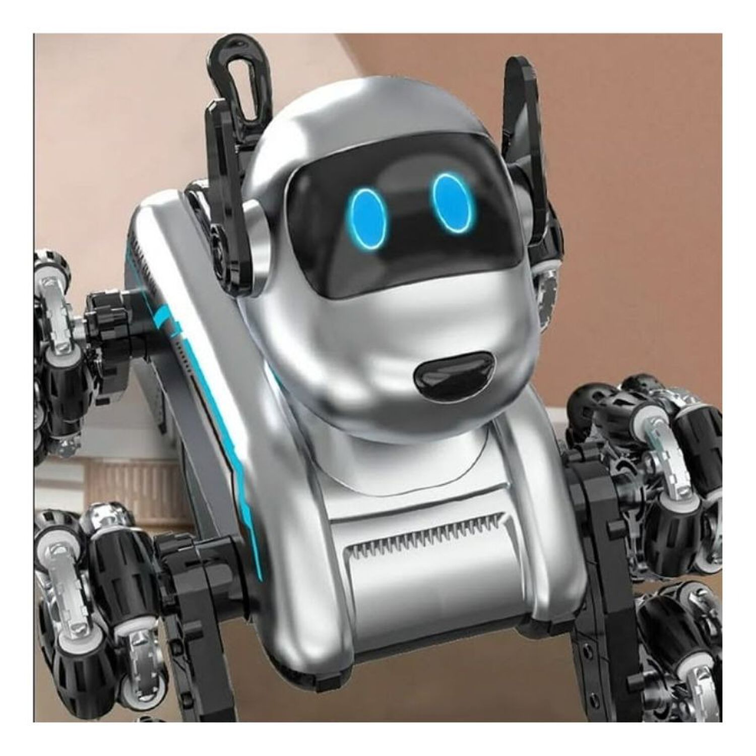 Perro Robot Inteligente Control Remoto Acrob&aacute;tico Luces image number 2.0