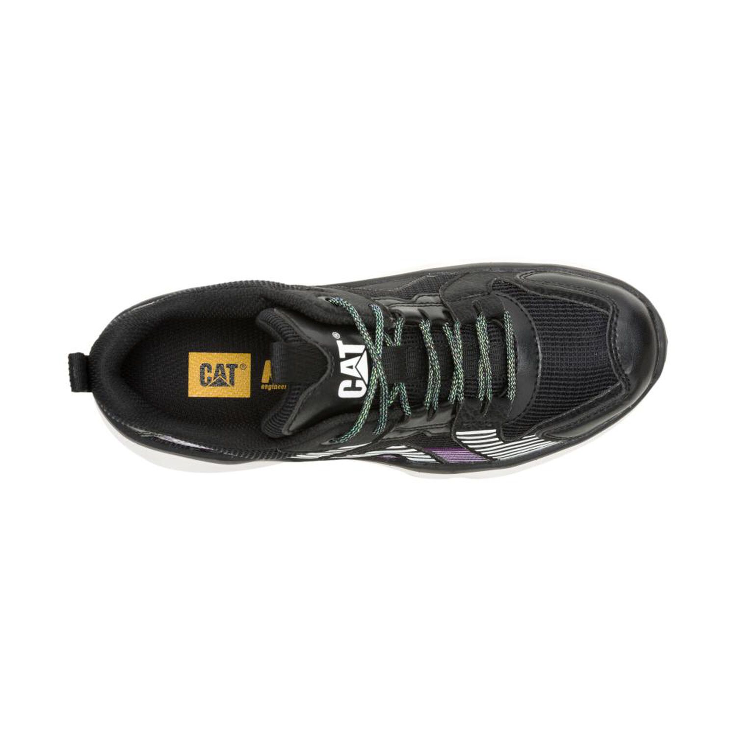 Zapatilla Urbana Mujer Cat Hasten Mesh Black image number 3.0