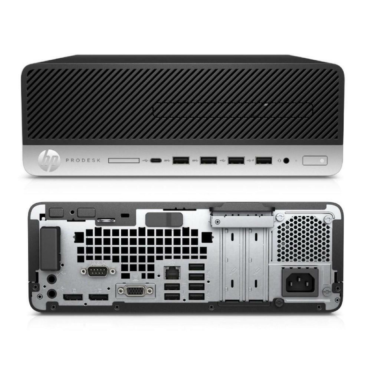 Kit Monitor + Pc Hp Prodesk 600 G3 Sff (i7-7ma 8gb 256gb Ssd)teclado & Mouse Reacondicionado Grado A image number 1.0