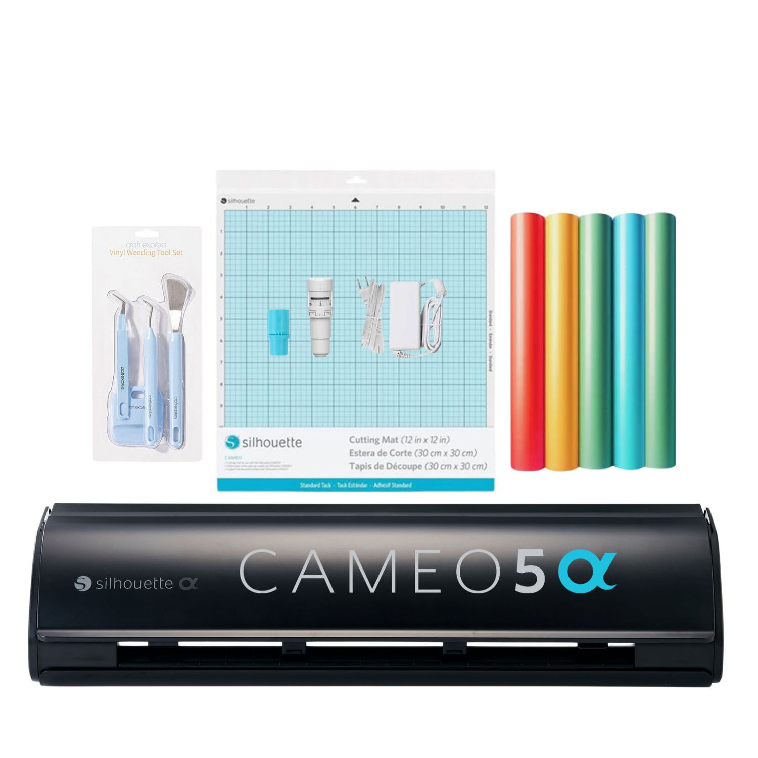 Nuevo Kit Inicio Silhouette Cameo 5 Alpha Black image number 0.0
