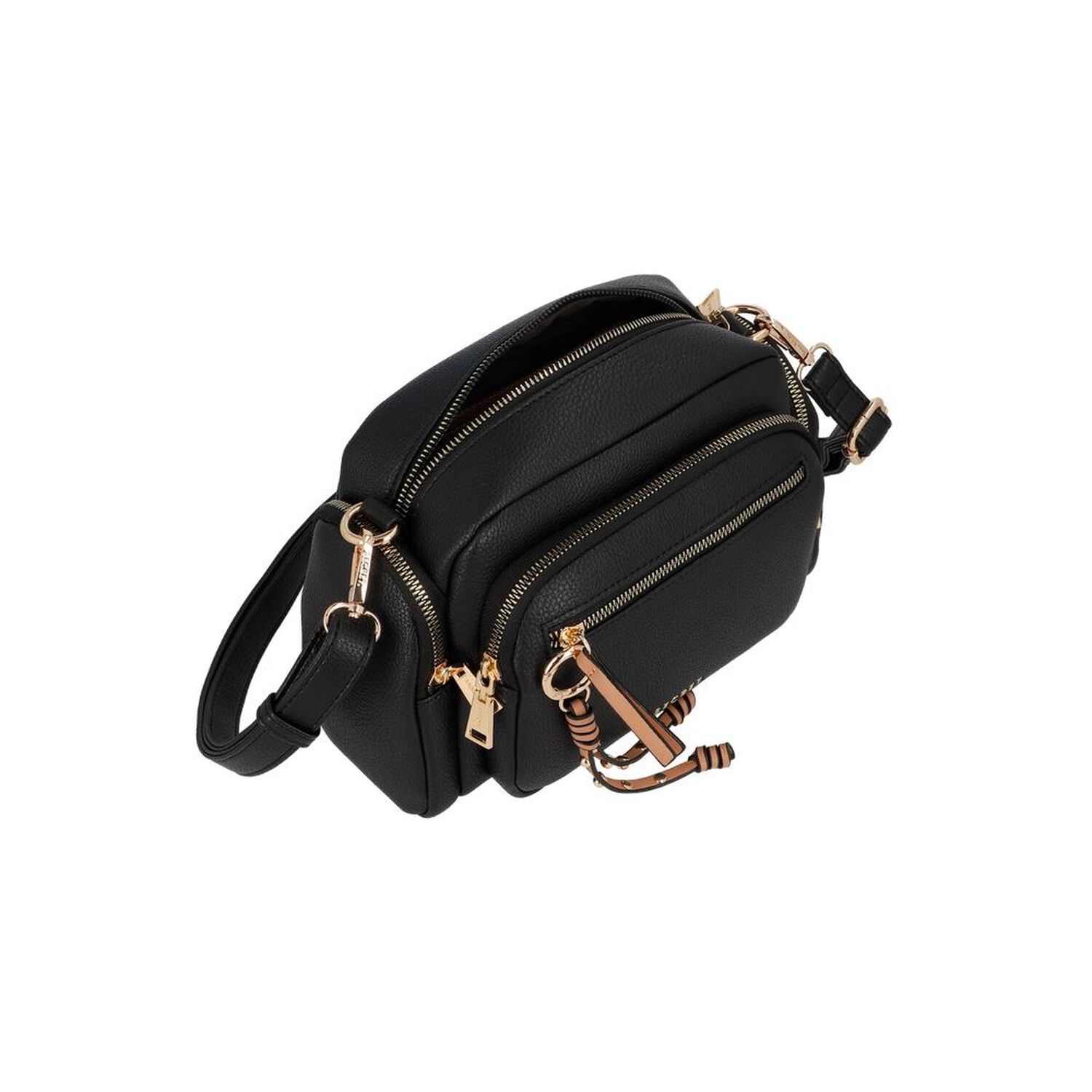 Bandolera Secret Lucca St6 M Negro image number 3.0